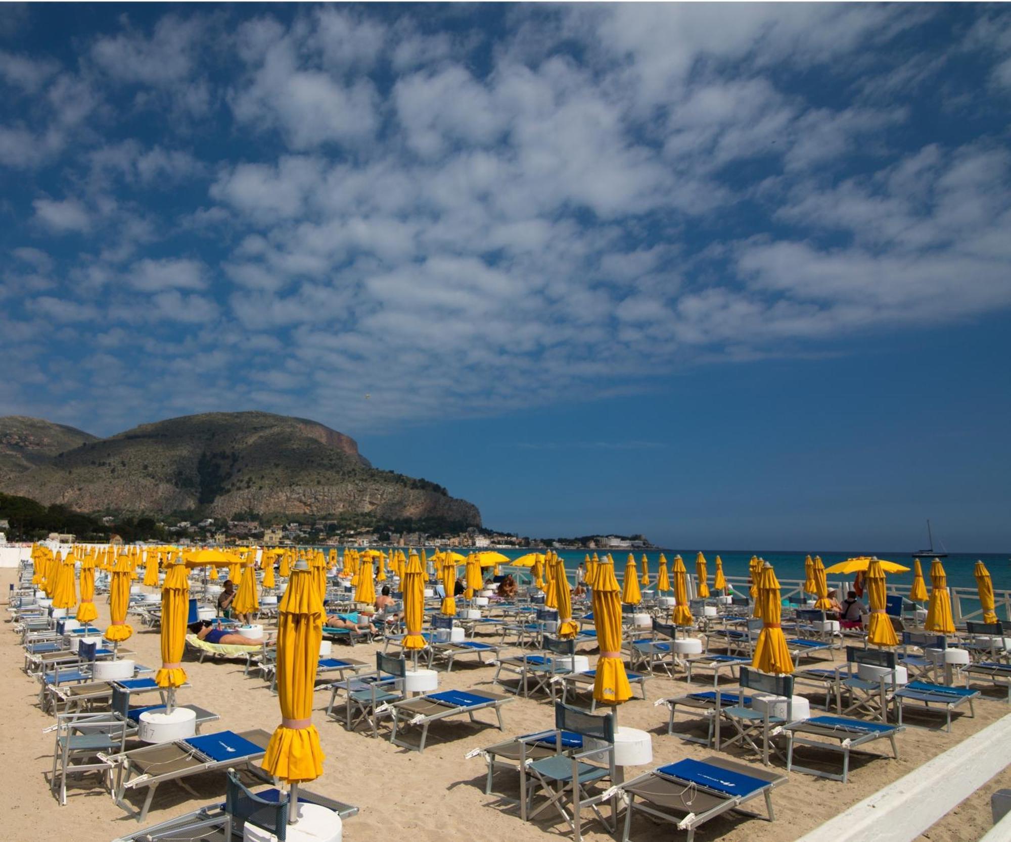 A casa di Nonna Giò Mondello Apartamento Palermo Exterior foto